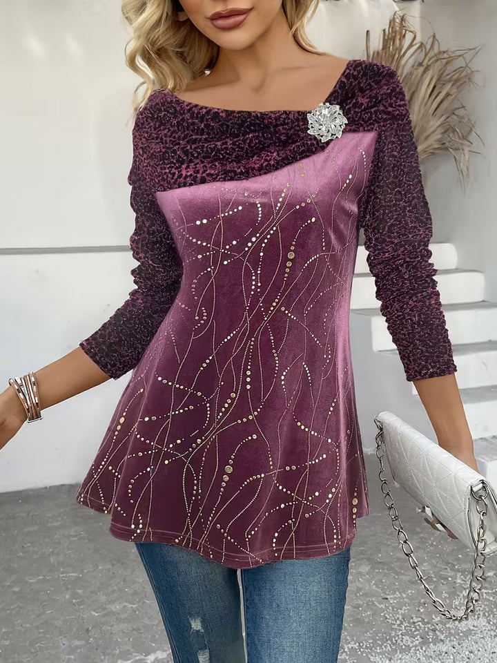 Zulikha – Elegantes Langarm-Oberteil