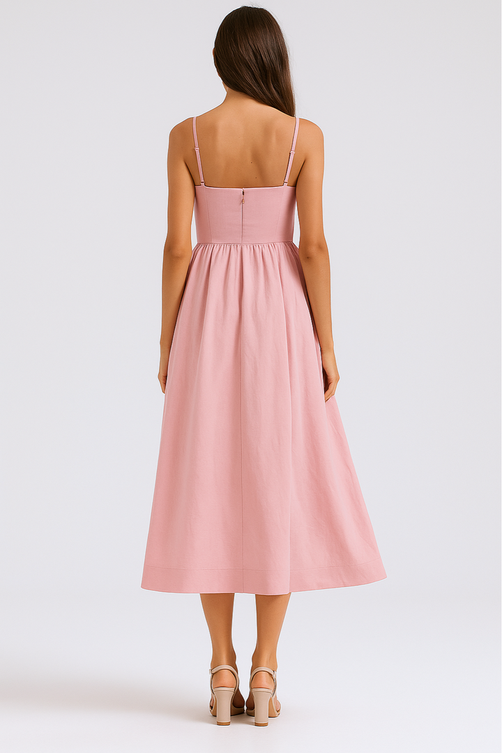 Rieneke - Ärmelloses Elegantes Kleid