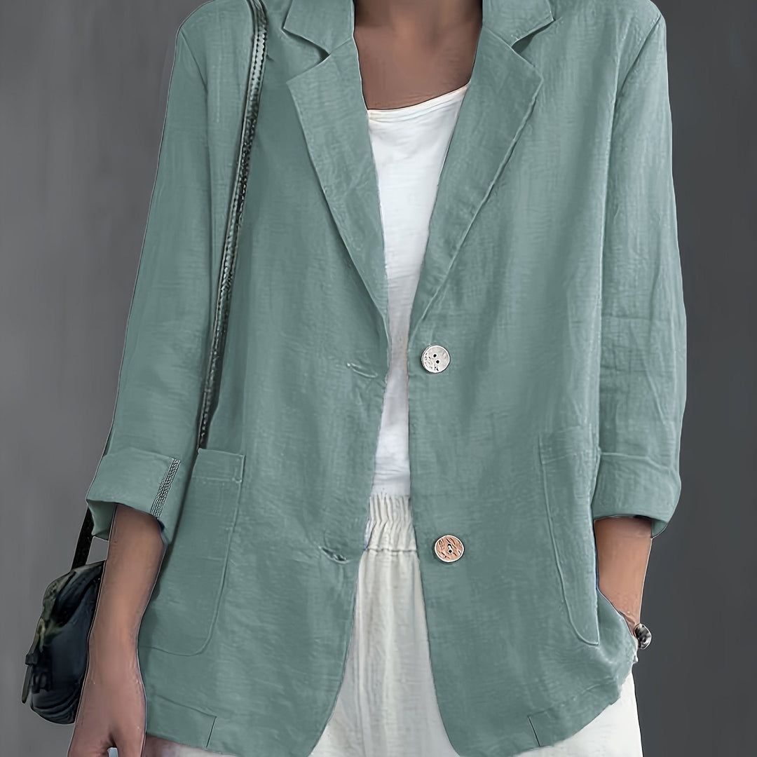 Jayde - Eleganter Baumwollblazer