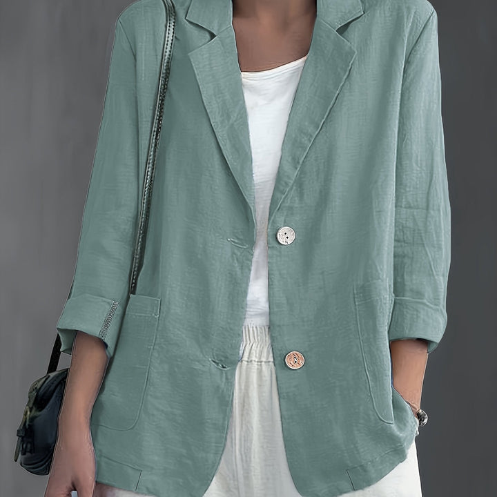 Jayde - Eleganter Baumwollblazer
