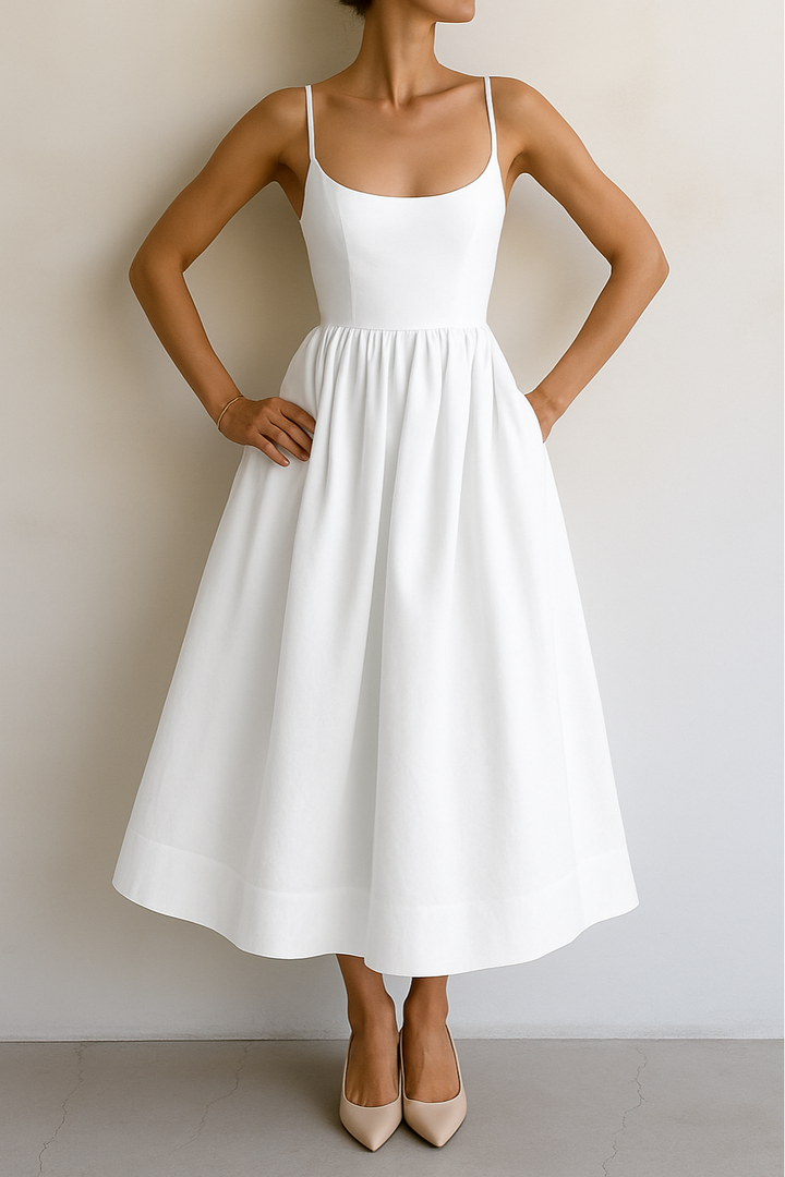 Rieneke - Ärmelloses Elegantes Kleid