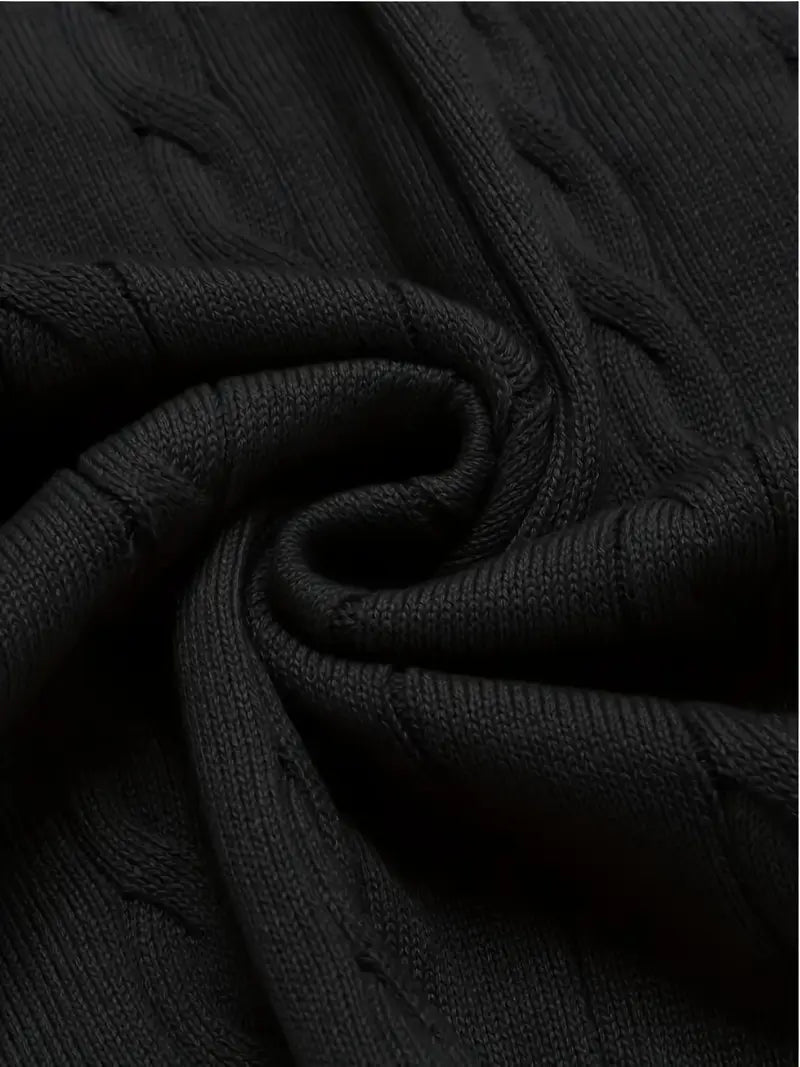 Duane - Ärmelloser Strickpullover Mit V-Ausschnitt