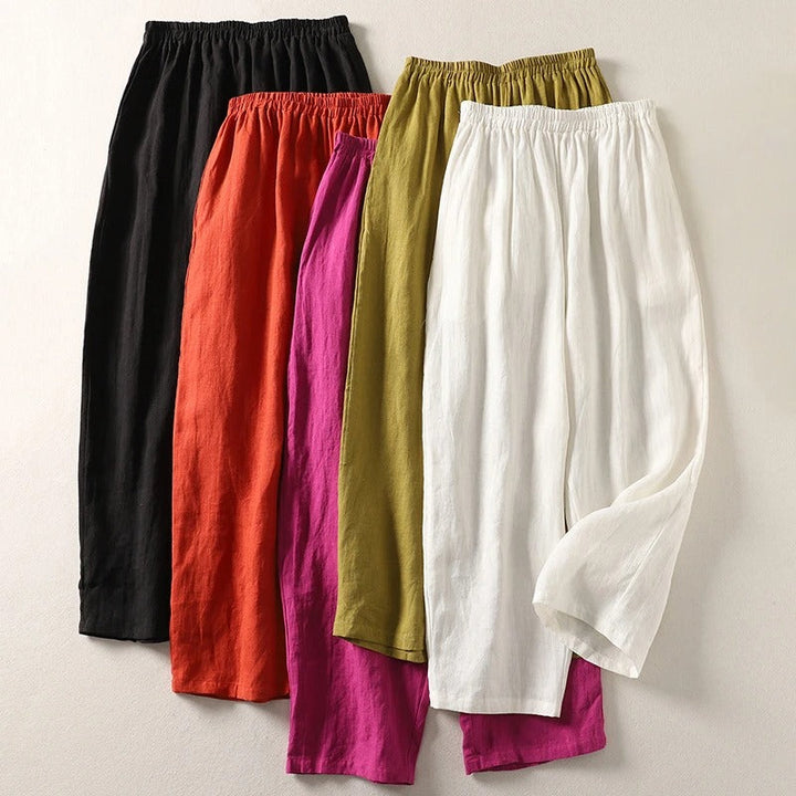 Ljupka – Leichte Hose Aus Baumwolle Und Leinen