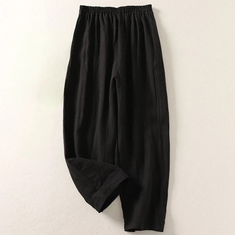 Ljupka – Leichte Hose Aus Baumwolle Und Leinen