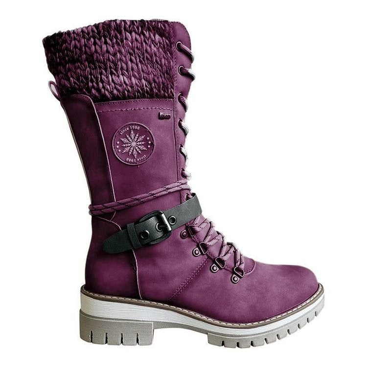 Carolina – Seitlichem Reißverschluss Twist-Stiefel