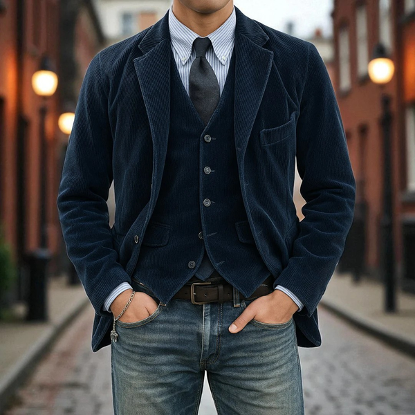 Gunnar – Cord Blazer Und Weste