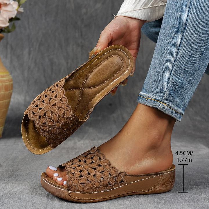 Navodya - Stylische Fisch Sandalen