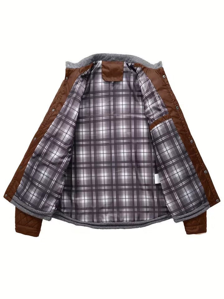 Stetson – Pufferjacke Mit Rauten-Patchwork