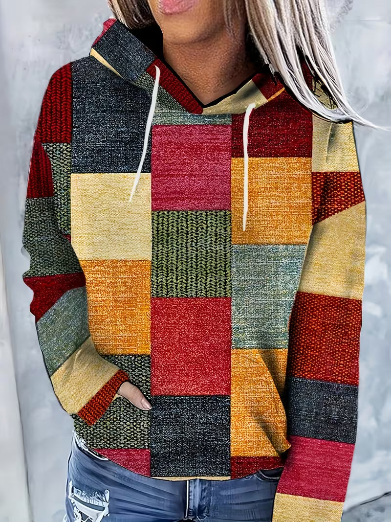 Nyara – Sweatshirt mit geometrischen Mustern