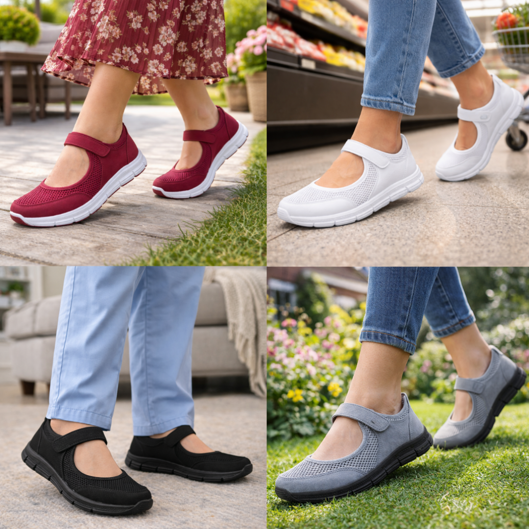 Rasiya – Orthopädische Schuhe Mit Verstellbarem Riemen