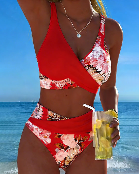 Killiane – Bikini Mit Floralem Kontrast