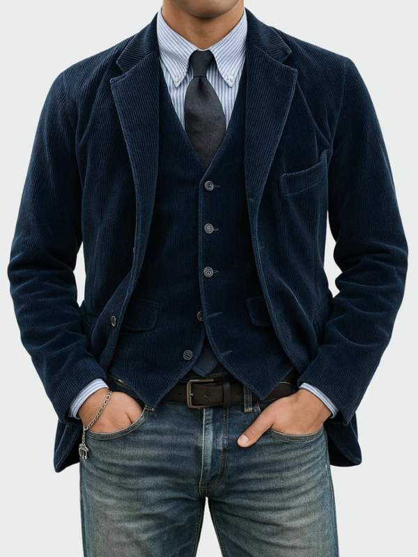 Gunnar – Cord Blazer Und Weste