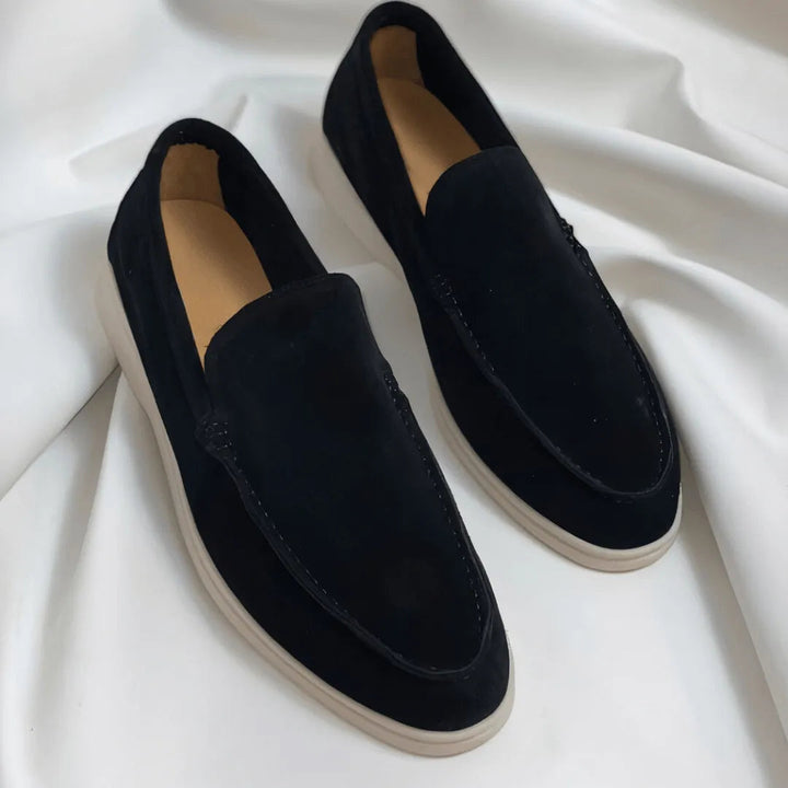Isaiah – Rutschfeste Loafer Aus Leder