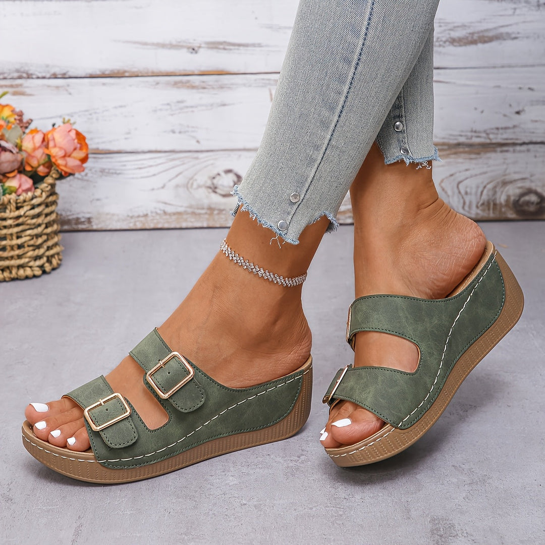 Zayira - Orthopädische Keilsandalette