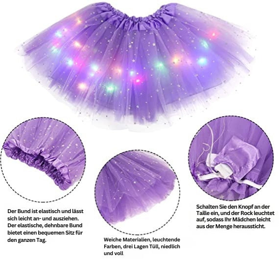 Keturah – Magischer Und Leuchtender LED Tutu Rock