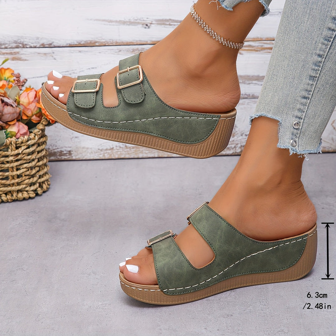 Zayira - Orthopädische Keilsandalette