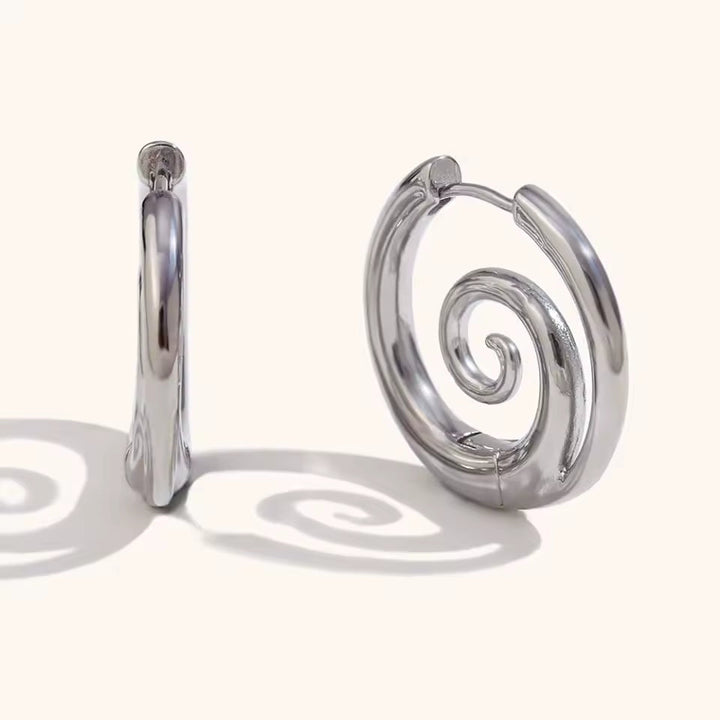 Kaliah – Spiralförmige Creolen