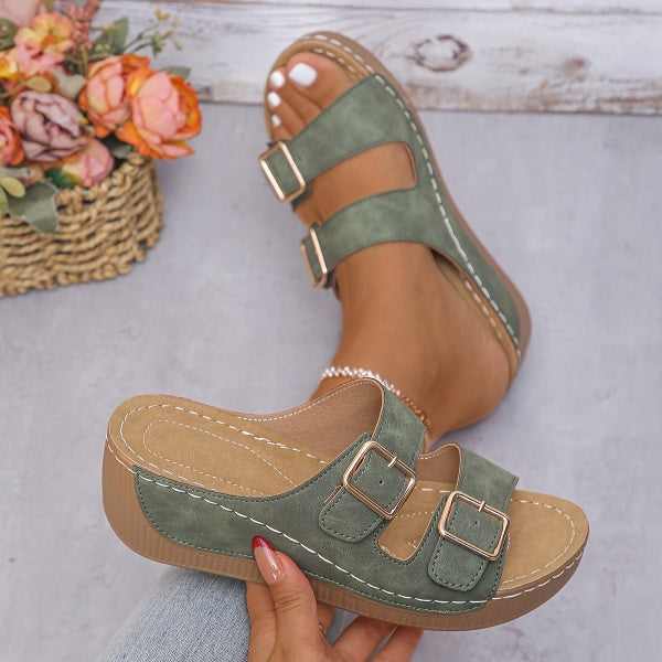 Zayira - Orthopädische Keilsandalette