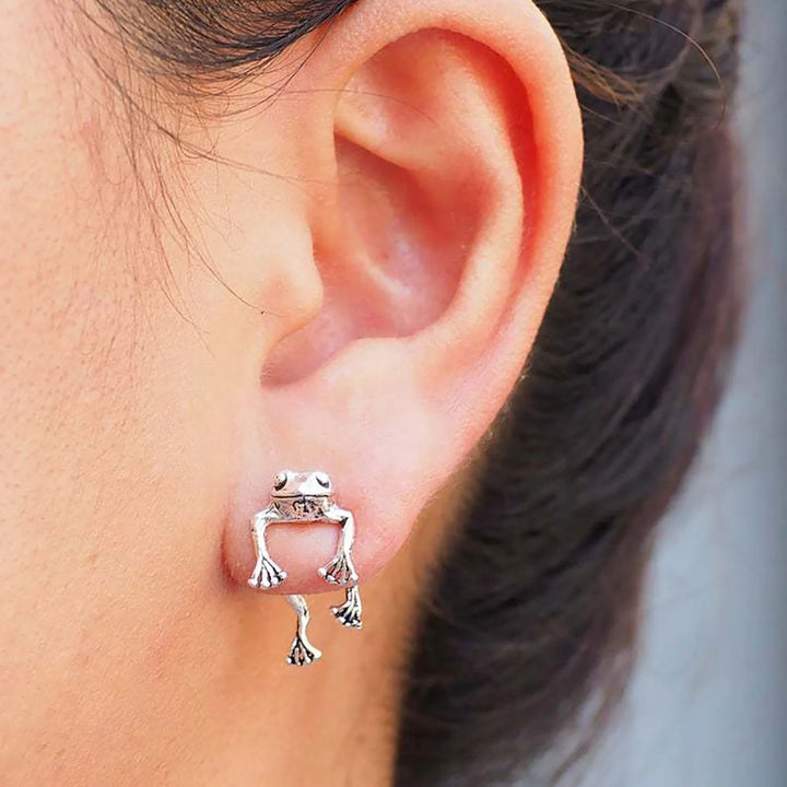 Maelis – Frosch Ohrringe (Paar)