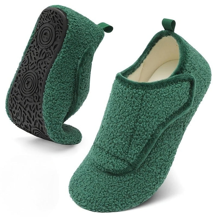 Shehara - Leichter Breiter Slipper Mit Gummisohle