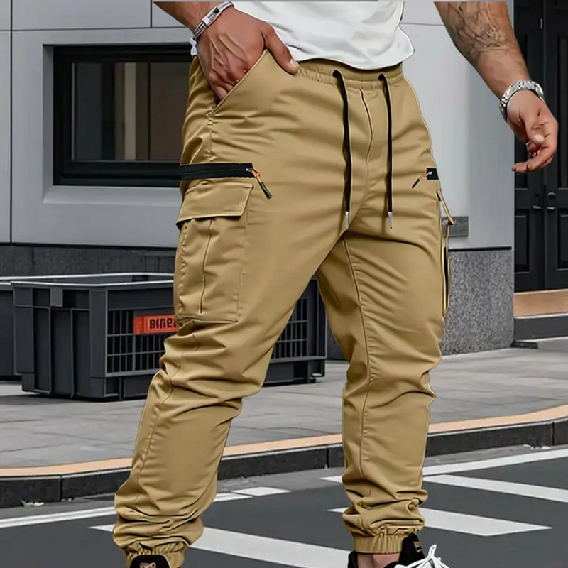 Masoon - Jogging Hose Aus Stretch Werkstoff