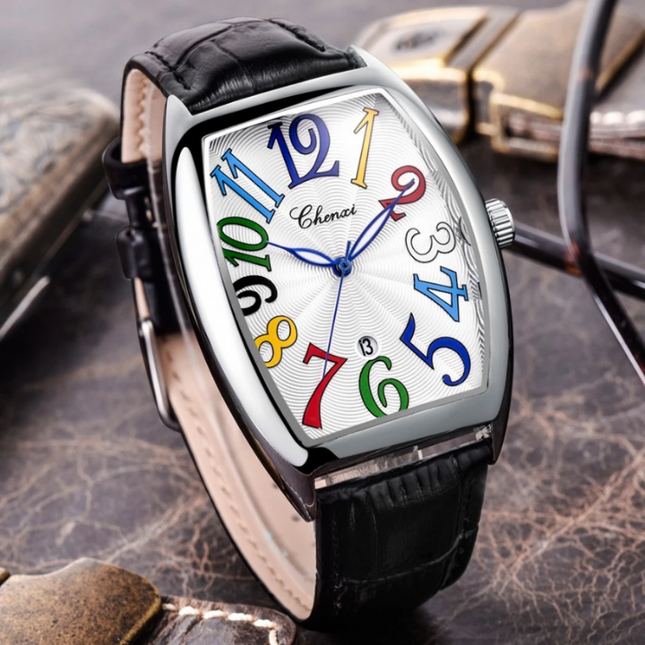 Simond – Stilvolle Uhr Mit Leder Armband