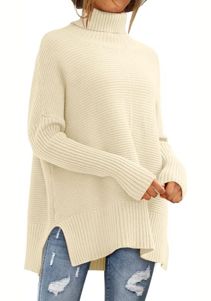 Ambra – Strickpullover Mit Rollkragen