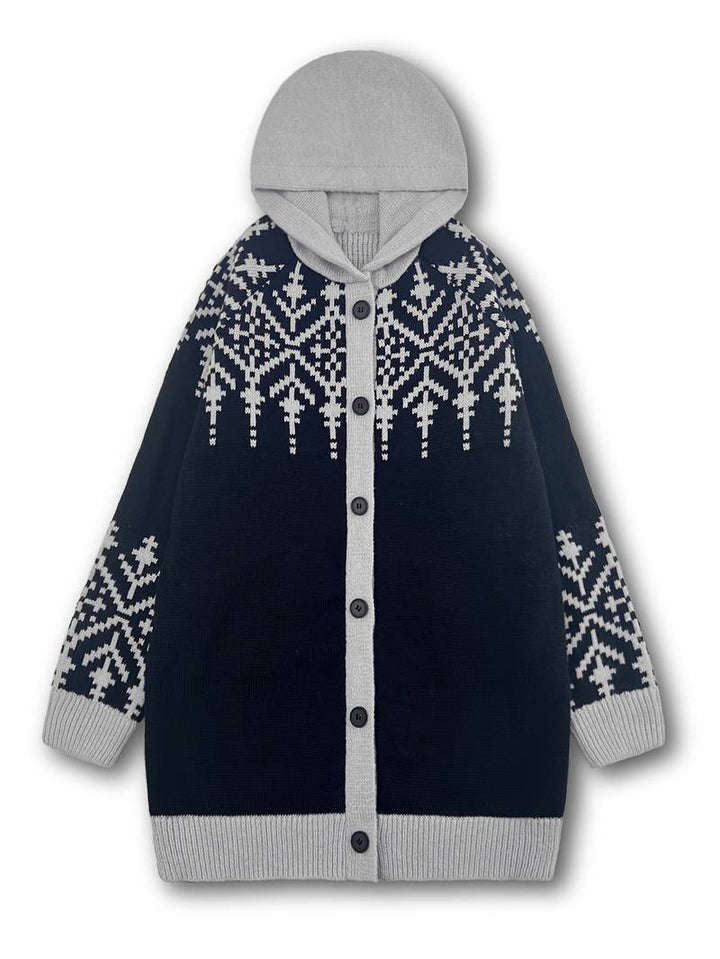 Hadassah - Eleganter Wintermantel Aus Stoff in Oversize Passform