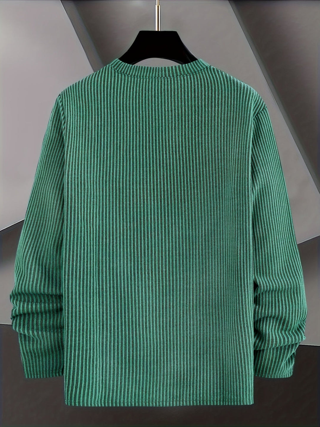 Dionisio – Gerippter Strickpullover mit Rundhalsausschnitt