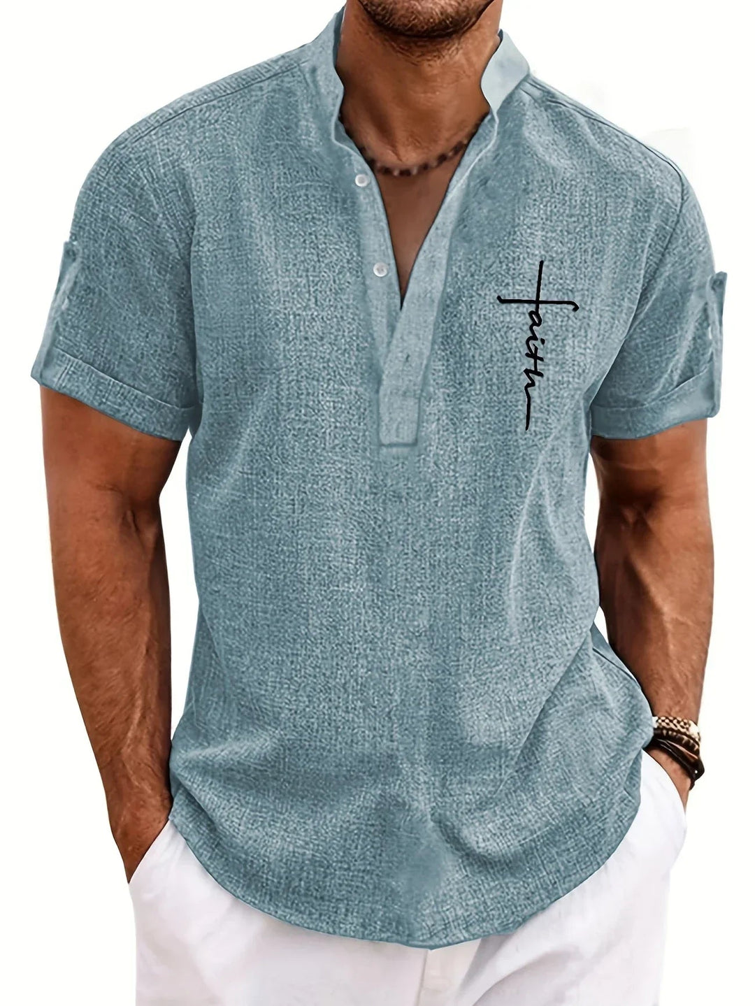 Samuelson - Elegantes Kurzarmhemd Mit Kragen