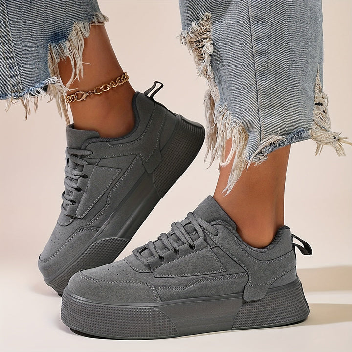 Namira – Schnür Sneaker Mit Runder Zehenpartie