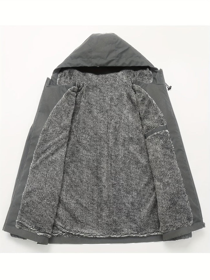 Oumar – Langarmjacke MIT Reißverschluss