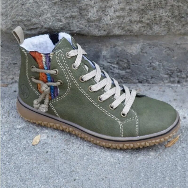 Hanasa – Schnürbare Winterstiefeletten