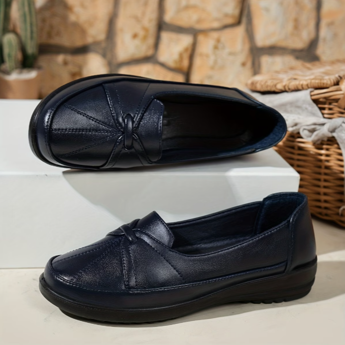 Logina – Penny-Loafer Aus Kunstleder