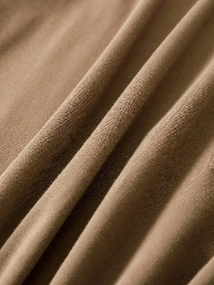 Larson – Lässiges Kurzarm T Hemd Mit Herz Drucken