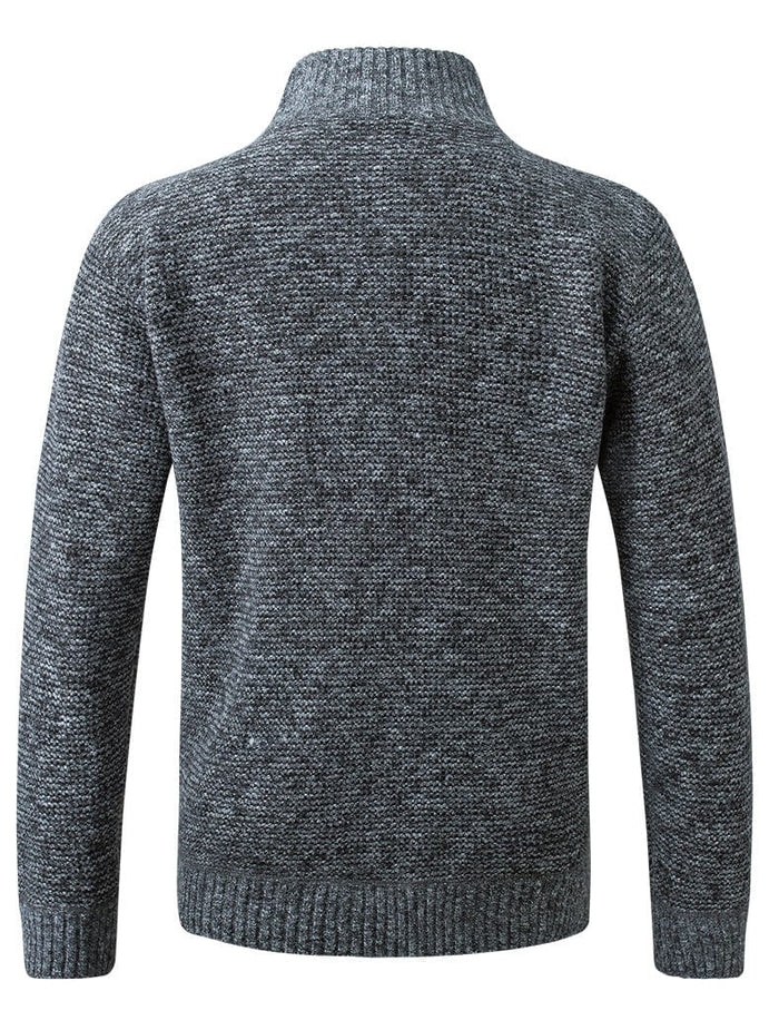 Liman – Gesteppte Strickjacke Mit Durchgehendem Reißverschluss Und Gesticktem Einsatz