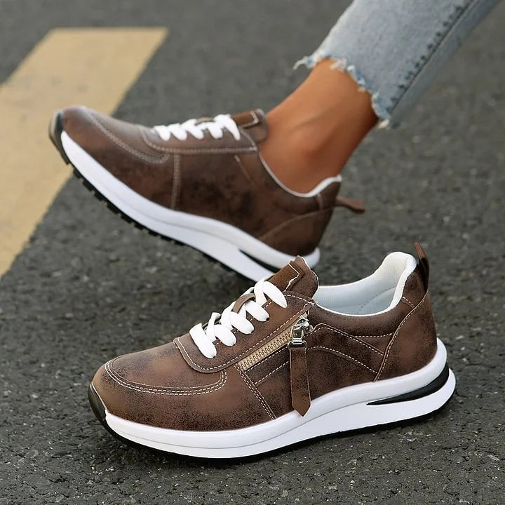 Kathren – Bequeme Schnür Turnschuh