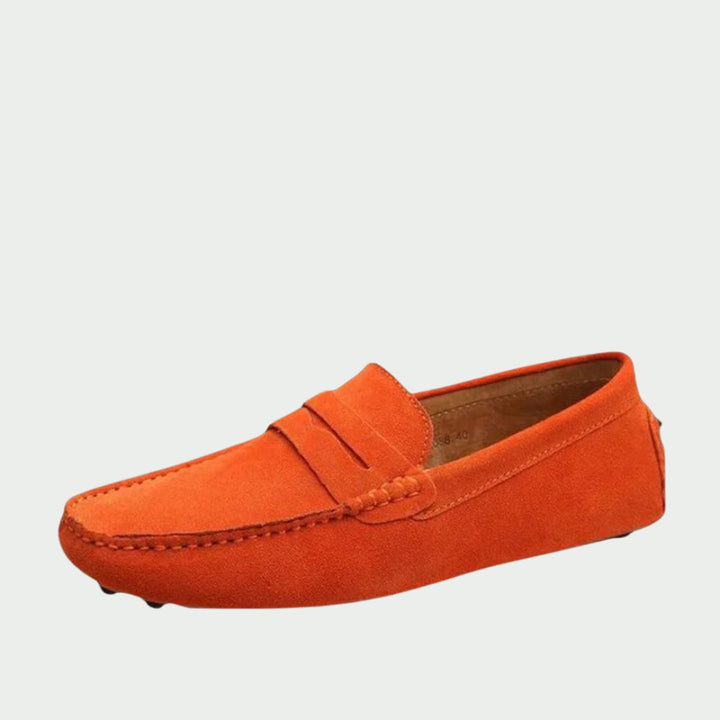 Enrique – Handgefertigter Wildleder Loafer