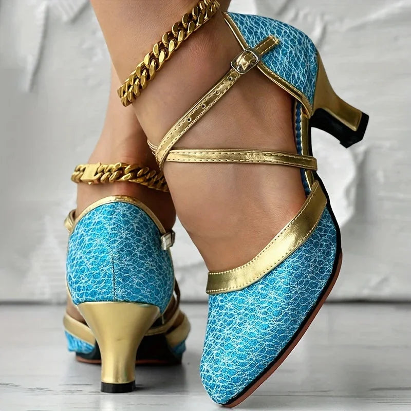 Taleia - Elegante Sandale Mit Klobigem Absatz