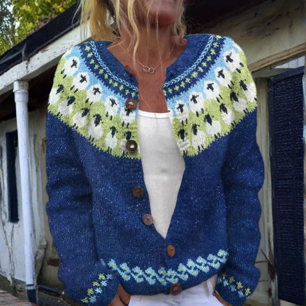 Valentenaa - Handge Fertigt Woll Pullover