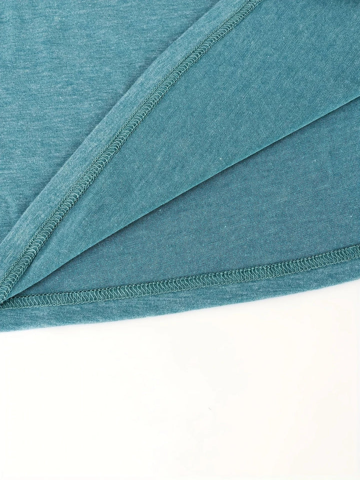 Kizzy – Atmungsaktives T-Hemd Mit Blütenblättern An Den Ärmeln