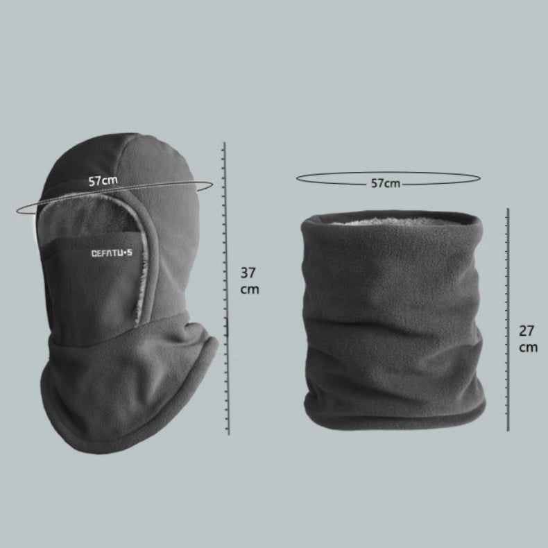 Zayim – Unisex Fleece Thermisch Sturmhaube