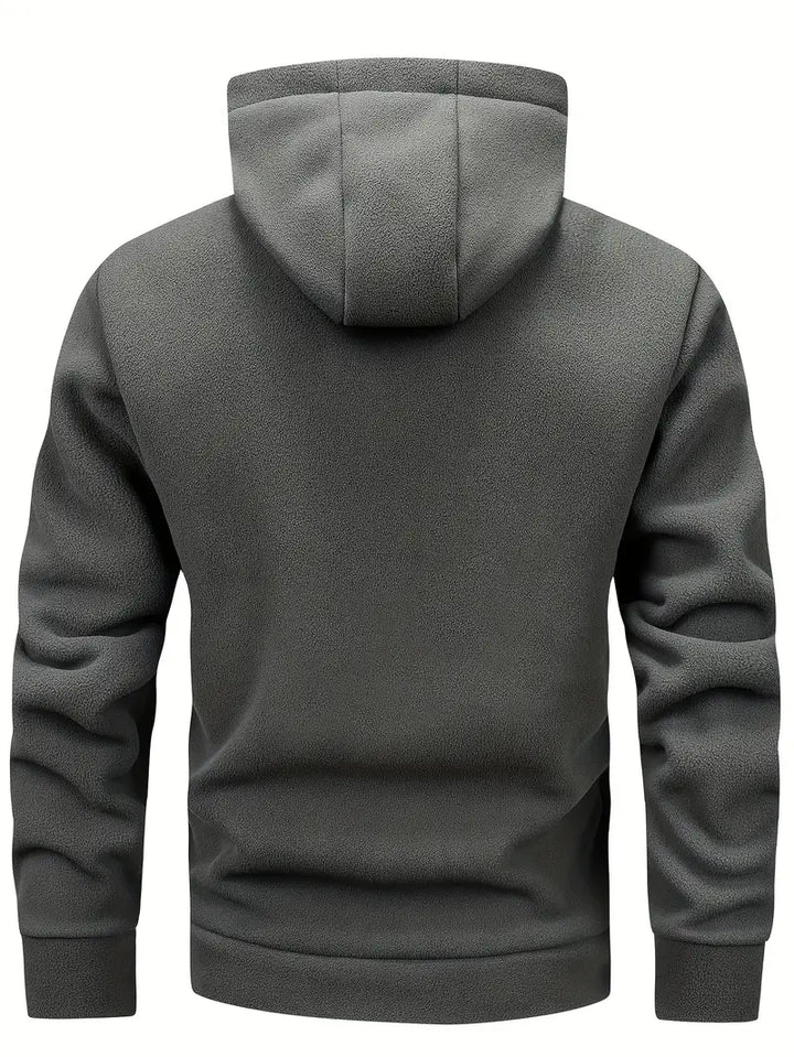 Aubin - Langärmeliger Kapuzenpullover Mit Reißverschluss Und Taschen
