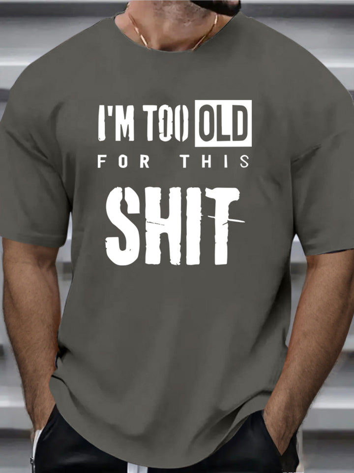 Marcin – Elegantes T-Hemd Mit Rundhalsausschnitt