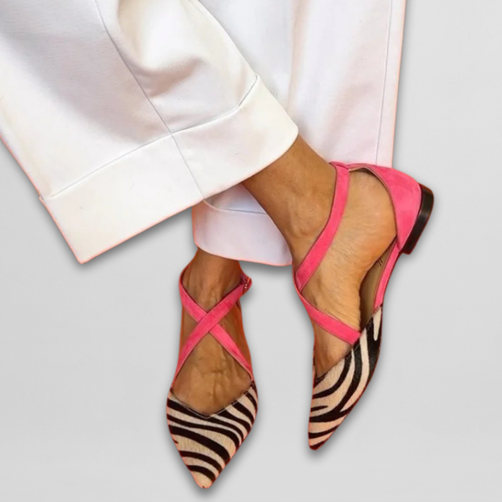 Gabriella – Ballerinas Mit Riemchen
