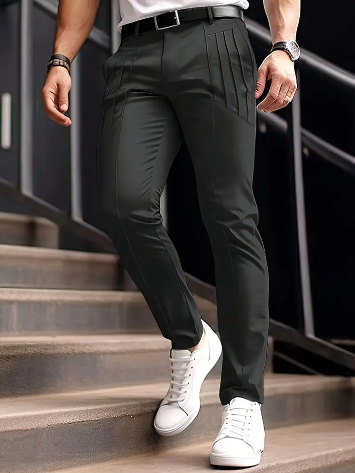 Edgardo - Lässige Hose Mit Seitentaschen