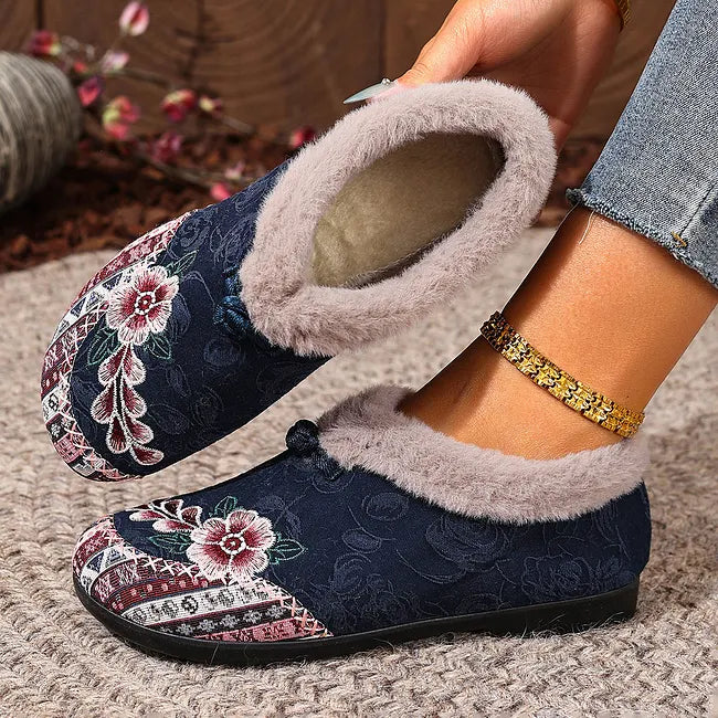 Dannelia – Bequeme Schuhe Aus Kunstfell
