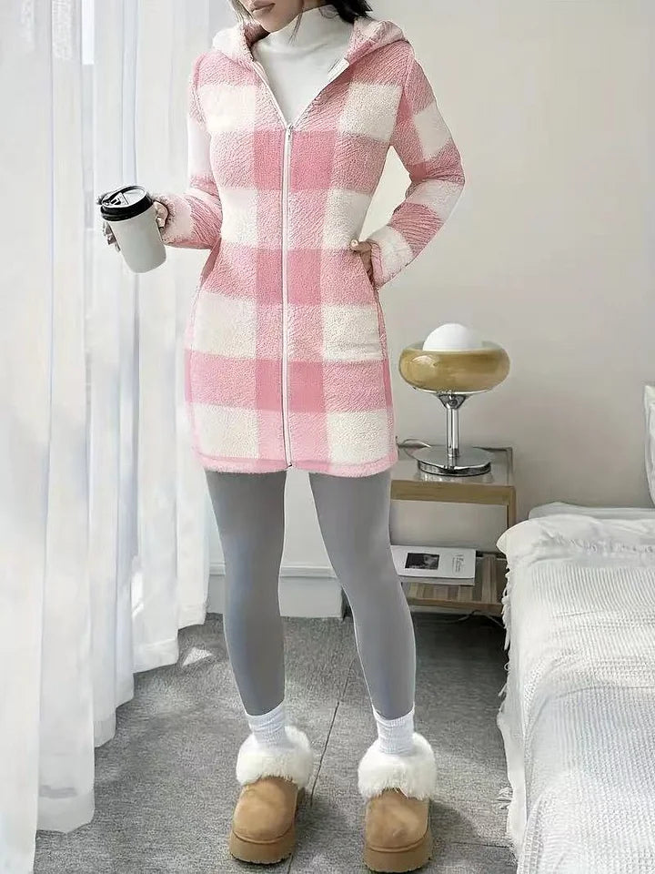 Tissaia - Stylische Kapuzenjacke Mit Reißverschluss