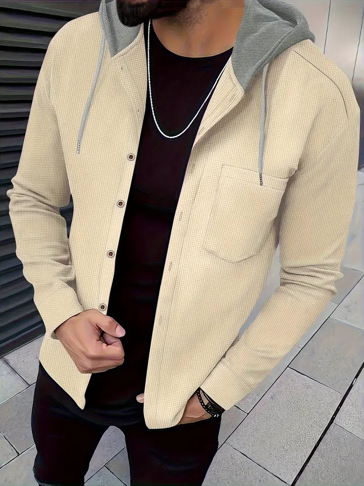 Johnathan – Lässige Kapuzen Jacke Mit Tasche