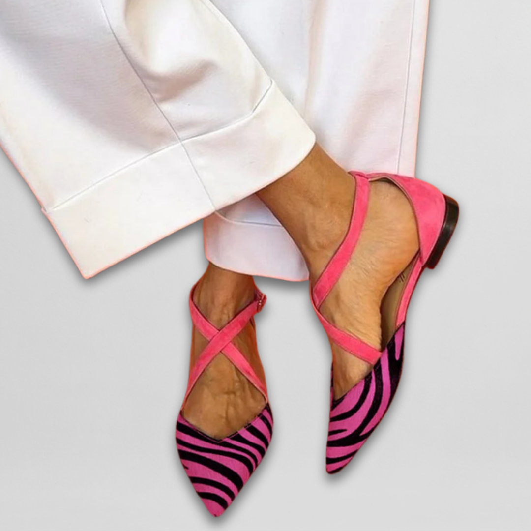 Gabriella – Ballerinas Mit Riemchen